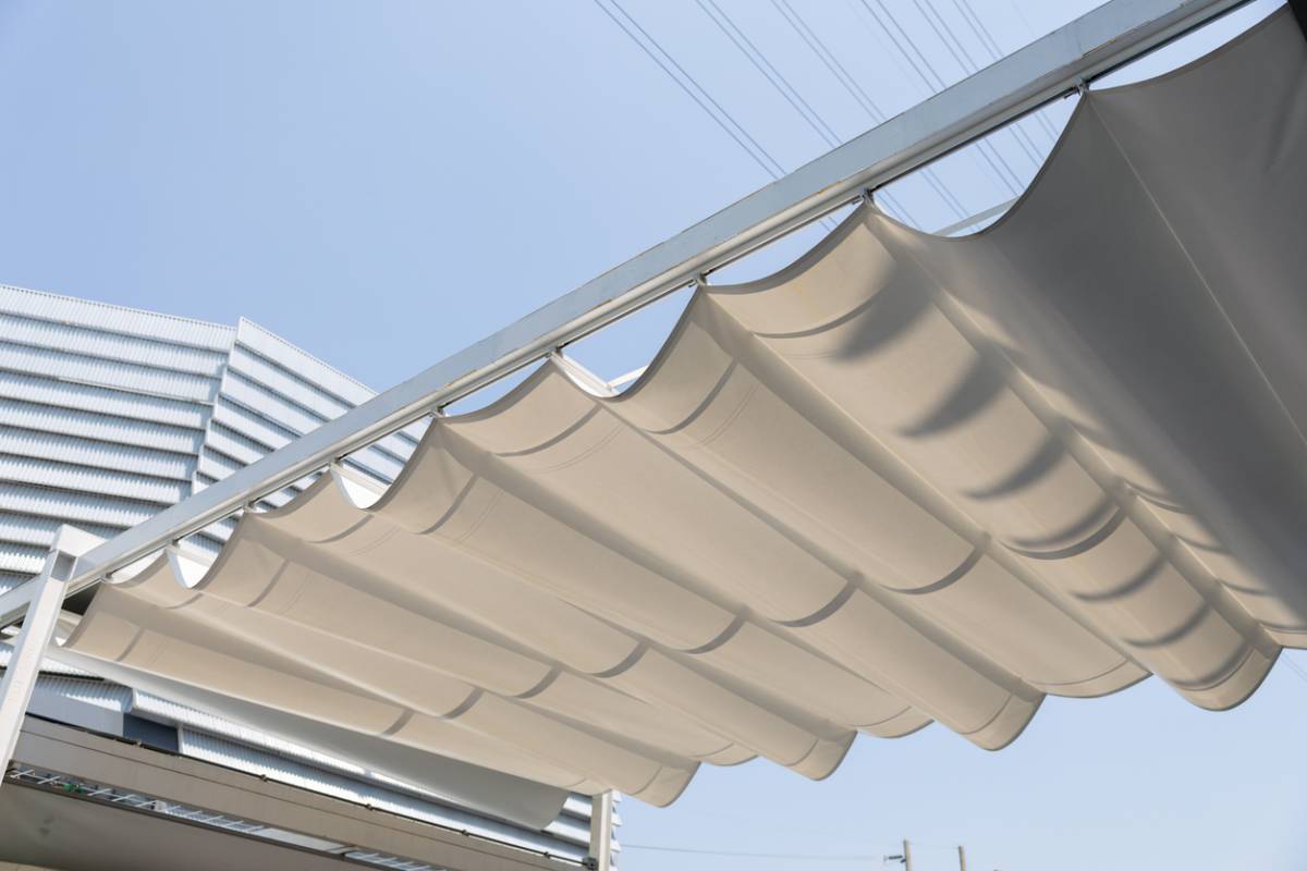Toile pergola
